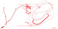 SELLE pour Honda TACT 50 de 2021