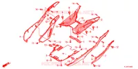 MARCHE PIEDS pour Honda LEAD 125 de 2019