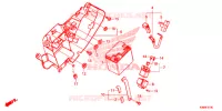 BATTERIE pour Honda CRF 250 F de 2020
