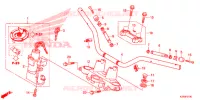 GUIDON   TE DE FOURCHE pour Honda CB 250 TWISTER ABS de 2016