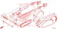BRAS OSCILLANT pour Honda CB 250 TWISTER ABS de 2017
