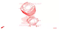 CYLINDRE pour Honda CB 250 TWISTER ABS de 2017