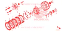 EMBRAYAGE pour Honda CB 250 TWISTER ABS de 2017