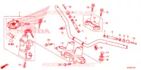 GUIDON   TE DE FOURCHE pour Honda CB 250 TWISTER ABS de 2017