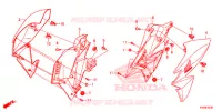 OUIES DE RADIATEUR pour Honda CB 250 TWISTER ABS de 2017