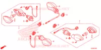 CLIGNOTANT pour Honda CB 250 TWISTER de 2017