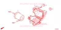 FILTRE A ESSENCE pour Honda CB 250 TWISTER de 2017
