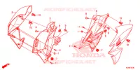 OUIES DE RADIATEUR pour Honda CB 250 TWISTER de 2017