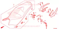 SELLE pour Honda CB 250 TWISTER de 2017