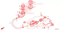 MAITRE CYLINDRE DE FREIN pour Honda TALON 1000 R de 2020