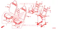 SELLE pour Honda TALON 1000 R de 2020