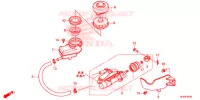 MAITRE CYLINDRE DE FREIN pour Honda TALON 1000 X de 2020