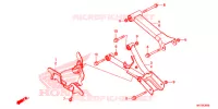 BRAS ARRIERE pour Honda FOURTRAX 420 RANCHER 4X4 AT IRS EPS ESP de 2020