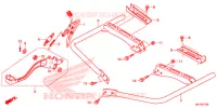REPOSE PIED   PEDALE pour Honda FOURTRAX 420 RANCHER 4X4 AT IRS EPS ESP de 2020