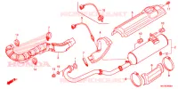 SILENCIEUX D'ECHAPPEMENT pour Honda FOURTRAX 420 RANCHER 4X4 AT IRS EPS ESP de 2020