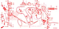 LEVIER DE GUIDON   CABLE   COMMODO pour Honda FOURTRAX 420 4X4 ESP DCT EPS IRS de 2020