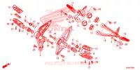 REPOSE PIED pour Honda CB 300 R ABS de 2020