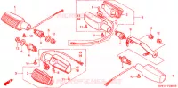 CLIGNOTANT pour Honda CBX 250 TWISTER de 2005