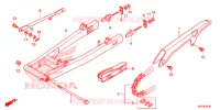 BRAS OSCILLANT pour Honda CB1 125 RUEDA CON RAIOS de 2015