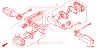 CLIGNOTANT pour Honda CB1 125 RUEDA CON RAIOS de 2015