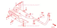 SILENCIEUX D'ECHAPPEMENT pour Honda CB1 125 RUEDA CON RAIOS de 2015