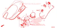 SELLE pour Honda FORZA 300 ABS de 2020