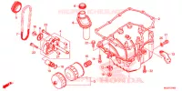 CARTER   POMPE   FILTRE A HUILE pour Honda CB 500 F ABS de 2015