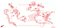 LEVIER DE GUIDON   CABLE   COMMODO pour Honda CB 500 F ABS de 2015