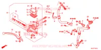 MAITRE CYLINDRE DE FREIN AVANT pour Honda CB 500 F ABS de 2015
