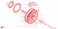 ROUE AVANT pour Honda CB 500 F ABS de 2015
