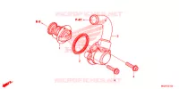THERMOSTAT pour Honda CB 500 F ABS de 2015