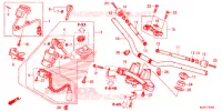 GUIDON   TE DE FOURCHE pour Honda CB 500 F ABS de 2016