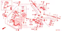 GUIDON   TE DE FOURCHE pour Honda CB 500 F ABS de 2017