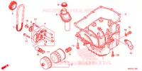CARTER   POMPE   FILTRE A HUILE pour Honda CB 500 X ABS de 2014