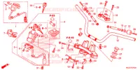 GUIDON   TE DE FOURCHE pour Honda CB 500 X ABS de 2014