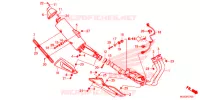 SILENCIEUX D'ECHAPPEMENT pour Honda CB 500 X ABS de 2014