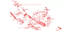 SILENCIEUX D'ECHAPPEMENT pour Honda CB 500 X ABS de 2015
