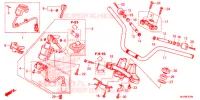 GUIDON   TE DE FOURCHE pour Honda CB 500 X ABS de 2016