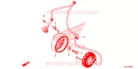 ALTERNATEUR pour Honda CB 650 F ABS de 2015