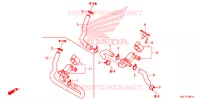 VALVE DE COMMANDE D'INJECTION D'AIR pour Honda CB 650 F ABS de 2015