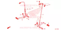PEDALE pour Honda CB 650 F ABS de 2017
