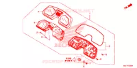 COMPTEUR pour Honda CB 650 F ABS de 2017