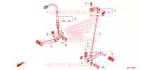 PEDALE pour Honda CB 650 F ABS de 2017