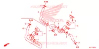 VALVE DE COMMANDE D'INJECTION D'AIR pour Honda CB 650 F ABS de 2017