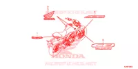 AUTOCOLLANTS pour Honda CB 300 R ABS de 2018