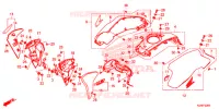 OUIES DE RADIATEUR   CAPOT DE RESERVOIR pour Honda CB 300 R ABS de 2018