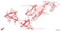 COUVERCLES LATERAUX pour Honda CB 300 R ABS de 2021