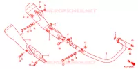 SILENCIEUX D'ECHAPPEMENT pour Honda CBR 250 R de 2013