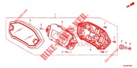 COMPTEUR pour Honda CBR 500 R ABS de 2015