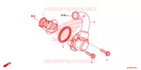 THERMOSTAT pour Honda CBR 500 R ABS de 2018